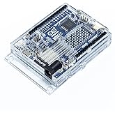 SunFounder Transparent Acrylic Case Compatible with Arduino UNO R4 WiFi (Original Bottom Case NOT Included)