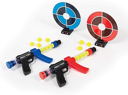 Rec-Tek Dueling Sniper Shootout Game for Kids - Features Automatic Scoring - Complete with All Accessories