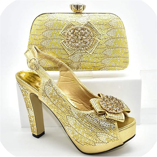 nigerian wedding shoes and bags