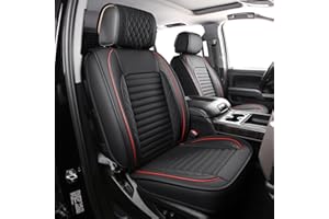 JOJOBAY Chevy Silverado Seat Covers,GMC Sierra Seat Covers,Custom Fit 2007-2024 1500 2500HD 3500HD Crew Double Extended Regul