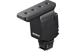 Sony Digital MI Shoe Shotgun Microphone with Beamforming Technology for Three switchable directivities - ECM-B10