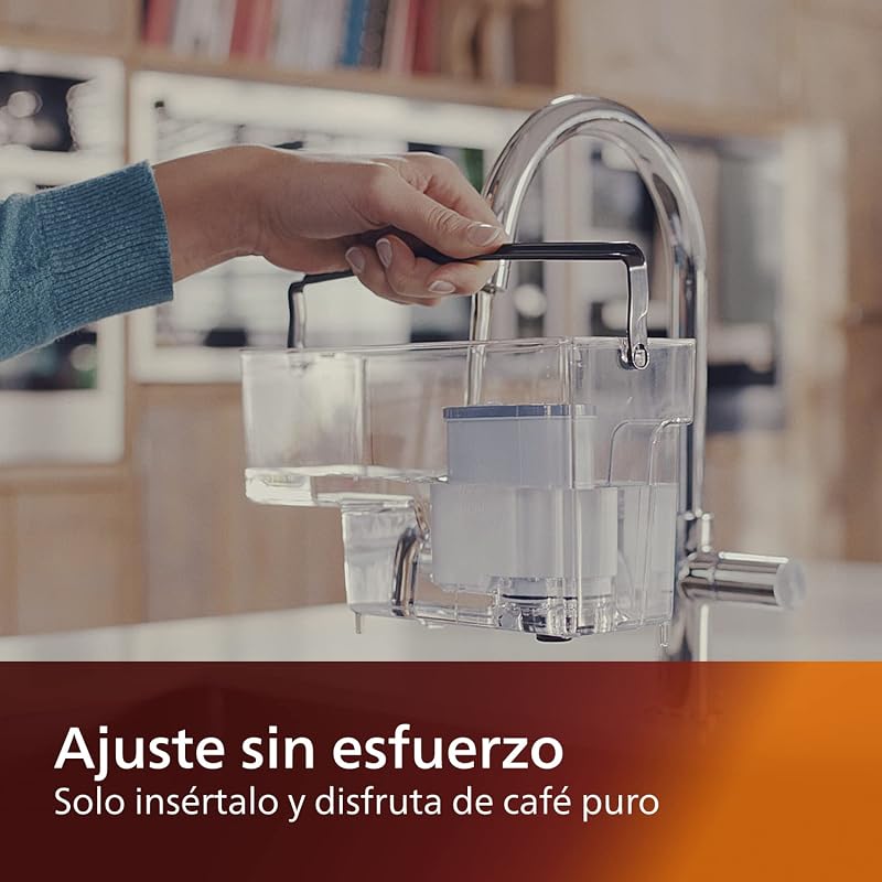 Saeco Filtro de Aquaclean para Cafetera Superautomática, 2 filtros