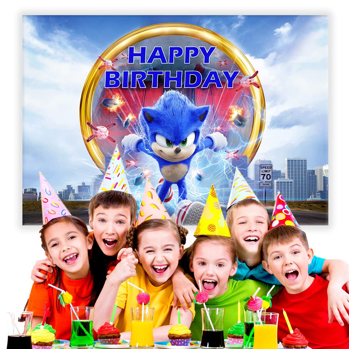 thumbnail image 2 of Fabric Happy Birthday Banner For Jungle Animal Theme Birthday Party Decorations Kids Boys Forest Safari Theme Birthday Party Background Decoration Birthday Wall Backdrop Photography 5 X 3ft I3002119923 2 of 13