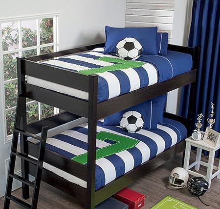Seven 3 Piece Bunk Bed Comforter Set Bundled With Sheet Set Ind