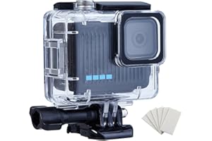 ARCSTILL Waterproof Case for GoPro Hero 4K, 196FT/60M Underwater Photography Diving Housing Accessories Kit with Action Camera Protector Mount, Compatible with Surfing, Snorkeling, Scuba