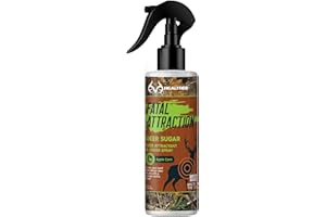 FATAL ATTRACTION Deer Sugar Deer Attractant; Apple Corn Flavor Brings The Deer to You; 8oz Trigger Sprayer