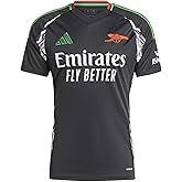 adidas Men's Soccer Arsenal 24/25 Away Jersey - Labrum London Collaboration, Made with Recycled Materials