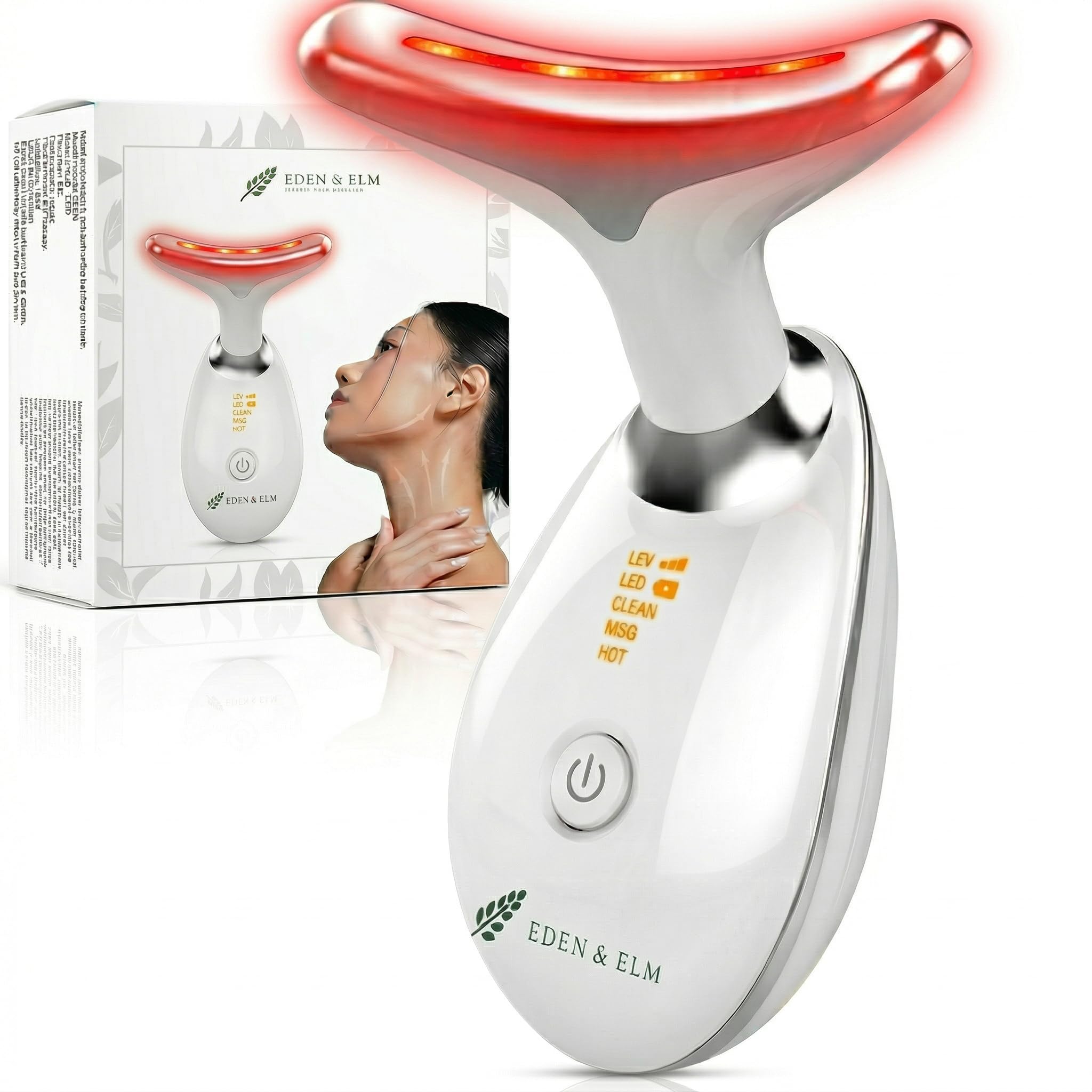 Photo 1 of Face & Neck Sculpting Massager – 7 Color LED Beauty Tool – Perfect Skincare Gift for Mom – Anti-Aging & Firming Device