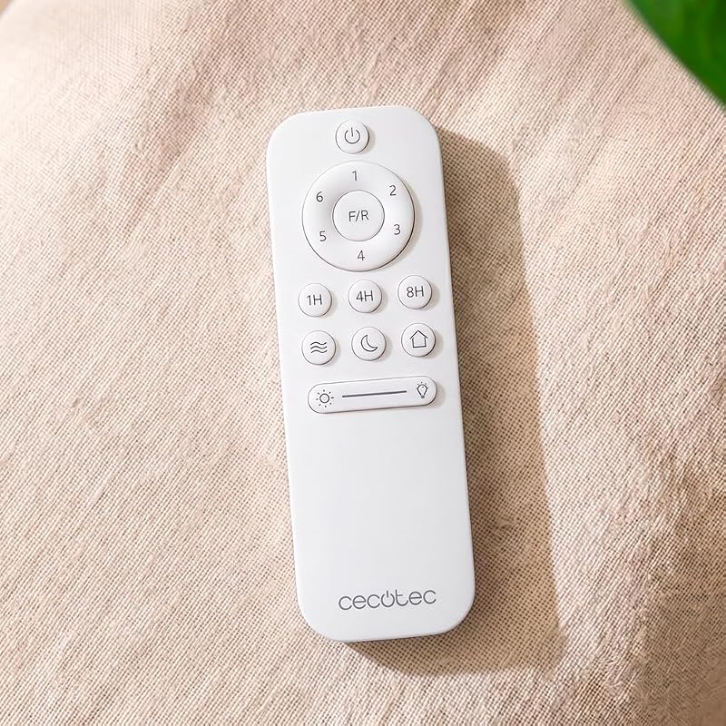 Ventilador de teto Aero 4600 Arctic White & White com luz