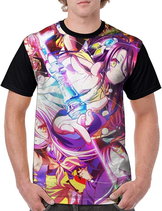 Amazon Co Jp ノーゲーム ノーライフ 2 オシャレ カジュアル 男女兼用 Tシャツ 創意デザイン 原宿系 おしゃれ 男女トップス 3d個性的tシャツ ィット夏服 柔らかい 快適 おもしろtシャツ トップス 吸汗速乾 服 ファッション小物