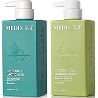 Amazon.com : MEDIX 5.5 Coconut Oil Lotion W/ Manuka Honey Cream