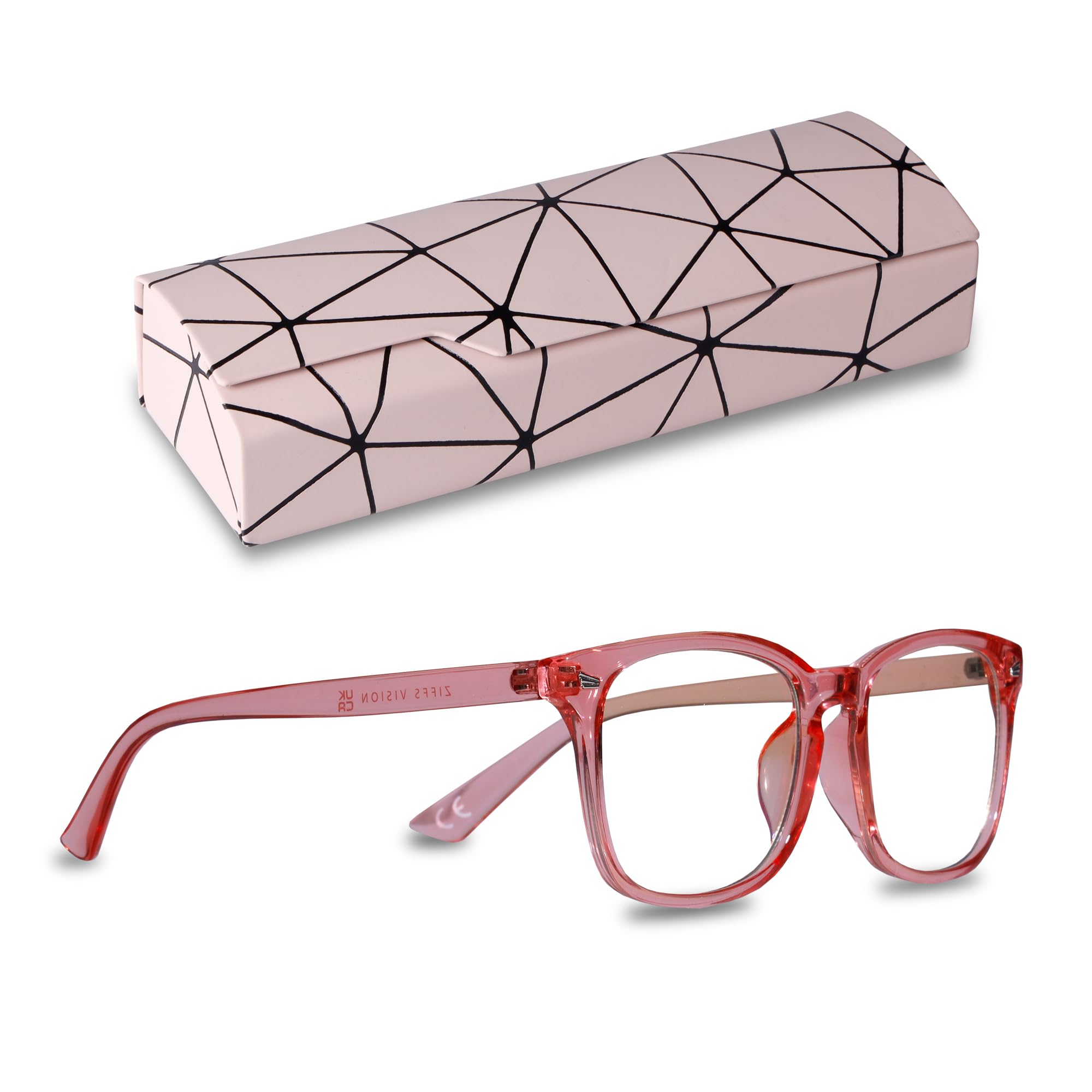 Ziffs Vision® Blue Light Blocking Glasses - Gaming Glasses - Premium Magnetic case & Accessories - Blue Light Glasses Women & Men - British Brand