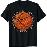 Day Basketball Dots Men Boys Kids T-Shirt