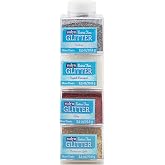 Sulyn Extra Fine Craft Glitter Bundle, Ultra Fine Gold, Red, White, &amp; Silver Glitter Powder, 4 Pack