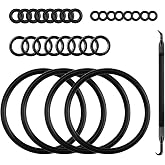 MRbrew Corny Keg O-Ring Gasket Kit, 28 Pcs Rubber Seals for Homebrew Keg | Corny Keg Replacement O Ring Seals Kit, Multi Size Gaskets Fit Keg Lid Dip Tube Ball Lock Post, Kegerator Essential Parts