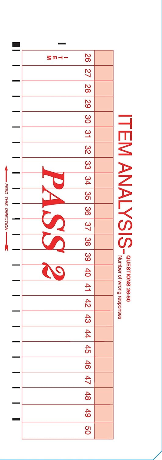Scanners Test 1e 1 E Compatible Testing Forms 25 Sheet Pack Computers Accessories Protekal Mk