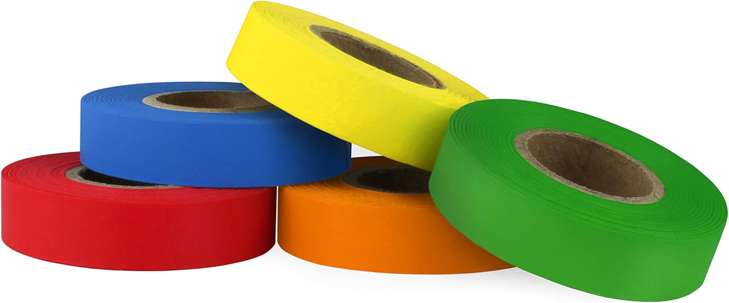 ChromaLabel Color-Code Labeling Tape Variety Pack, 5 Assorted Colors, 500 inch Rolls, 3/4 inch: Industrial & Scientific