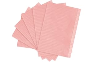 Smilco Dental Bibs Disposable Dentist Bibs,Patient Bibs Tattoo Paper Npkins 3 Ply Waterproof Dental Bib Sheets for Dentist