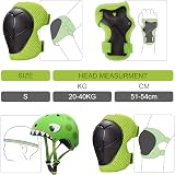 Wdmiya Kids Helmet 50-54cm Dinosaur Multi-Sports Set 7pc Protective Gear view 5