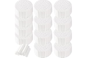 Annhua 600pcs Dental Gauze Rolls Cottons Pads 1.5 Inch, Dentist Cotton Rolls Nose Plugs Rolled Cotton Ball for Dental Clinic,