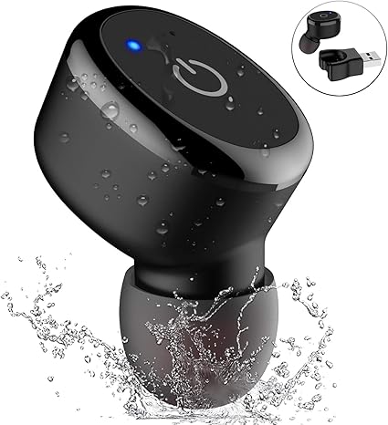 Amazon Vapesoon Bluetoothイヤホン Ip68防水 片耳 通話 ワイヤレスイヤホン マイク内蔵 マグネット充電式 高音質 音楽 お風呂 運動 日本語説明書 片耳 黒 ヘッドセット 通販