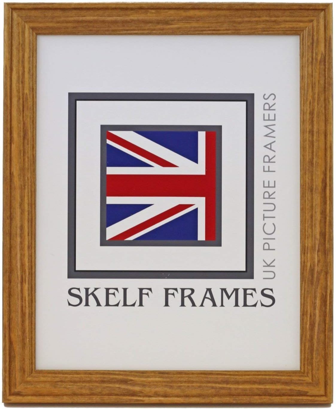 Skelf Frames A3 Picture Photo Frame in Honey Pine with Glass Hand made in Yorkshire (Multiple Sizes)