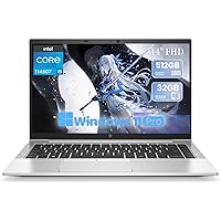 HP EliteBook 840 G8 Business Laptop Intel Core i5-1145G7, 32GB RAM, 512GB SSD, 14.0" FHD Display Win 11 Pro (Renewed)