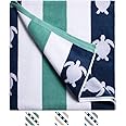 Arkwright Cabo Cabana 4-Piece Oversized Striped Beach Towel Set - 30x70 - - 36553277