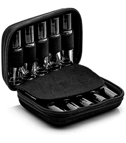 Amazon.com: Hipiwe Hard Shell Essential Oil Carrying Case Holds 12