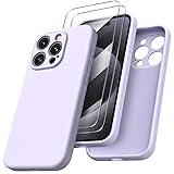 ORNARTO Compatible with iPhone 15 Pro Case with 2 x