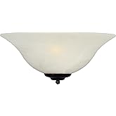Maxim Essentials-1 Light Wall Sconce in Transitional style-10.5 Inches Wide by 5.5 inches high-Oil Rubbed Bronze Finish