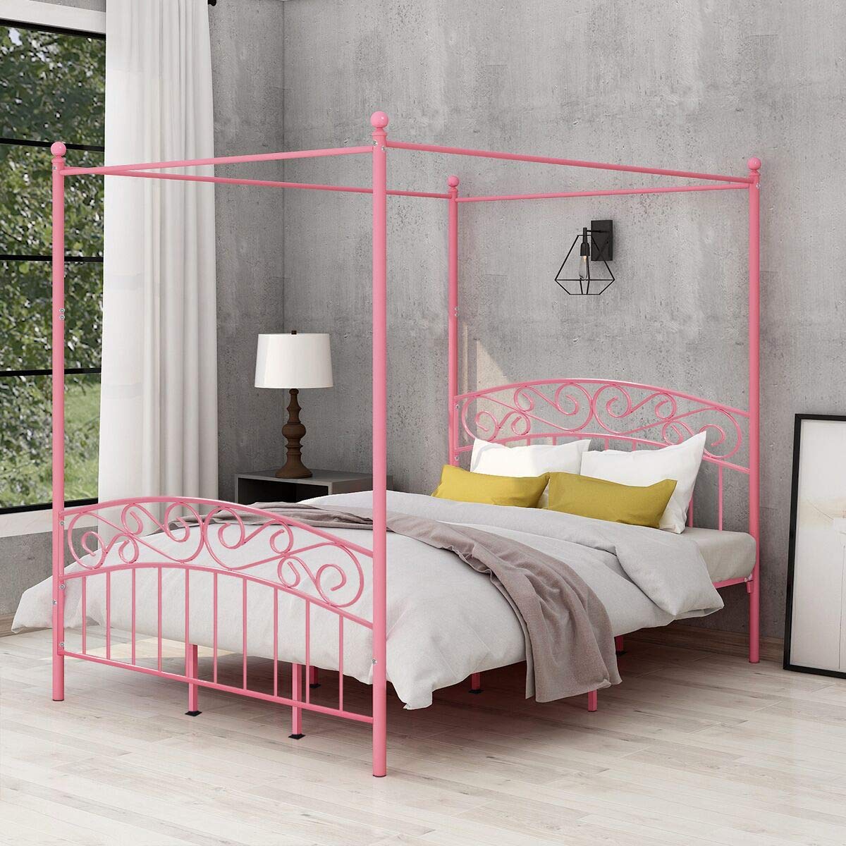 Best pink queen size headboard