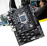Lodokdre B250 V2.1 ETH Miner Motherboard 12PCIE G3900 CPU DDR4 4GB RAM 128G SSD view 2