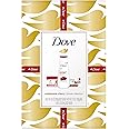Dove Revitalizing Cherry Collection Gift Set – Cherry & Chia Milk Body Wash, Exfoliating Body Polish + Soap Bar (3 Piece Set)