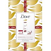 Dove Revitalizing Cherry Collection Gift Set – Cherry & Chia Milk Body Wash, Exfoliating Body Polish + Soap Bar (3 Piece Set)