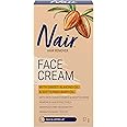 Nair Hair Removal Cream for Face & Upper Lip with Sweet Almond Oil and Baby Oil, 57-g