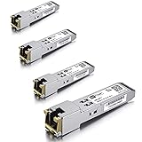 H!Fiber 4 Pack 1G SFP to RJ45 Module, 1000Base-T