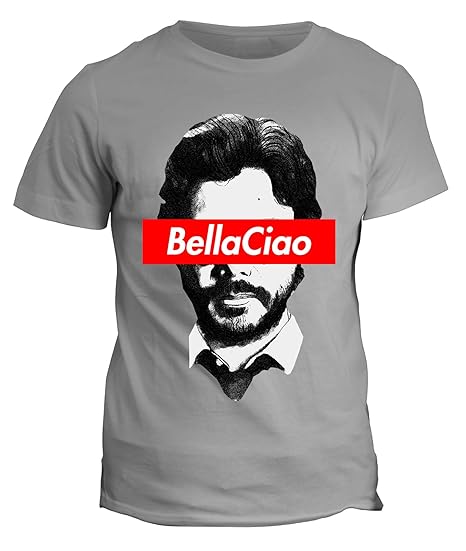 Tshirt La Casa Di Carta Bella Ciao Il Professore El