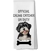 shiviody Funny Havanese Kitchen Towels - Havanese Gifts for Women Dish Towels, Dog Lover Owner Gifts Decorative Absorbent Dishcloths Hand Towel for Kitchen Bathroom Decor 16x24 Inches