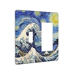 Medieval Abstract Modern Moon Starry Great Wave 2