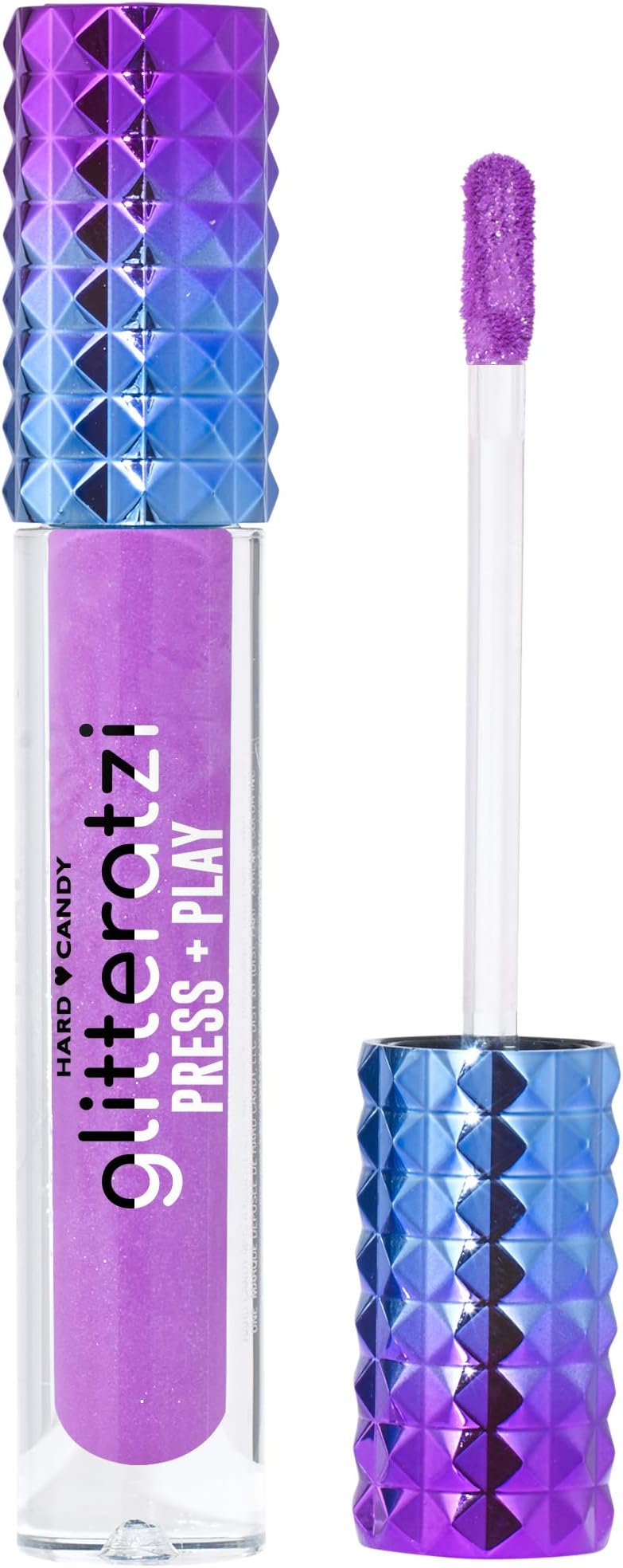 Hard Candy Press & Play Glitter Reveal Lip Color, 1452 Splendor (Pack of 2)