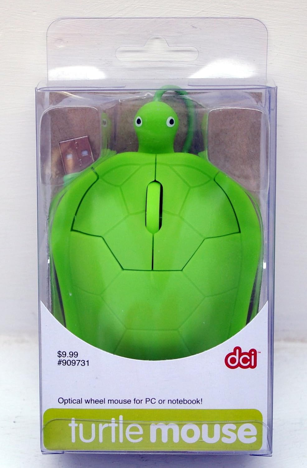 Dci Turtle Mouse for PC or Notebook (Optical Wheel