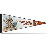 Rico Industries NCAA "The Fan" by Gary Patterson 12" x 30" Felt Wall Décor Pennant - Great for Home/Bed Room/Man Cave Décor