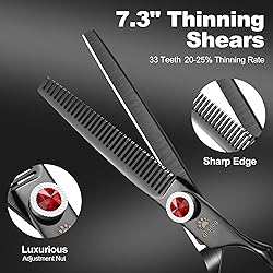 GLADOG 7 Inch Professional Dog Grooming Scissors