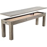 Barrington 9ft Shuffleboard Table with Scratch-Resistant Playfield and 8 Puck Set