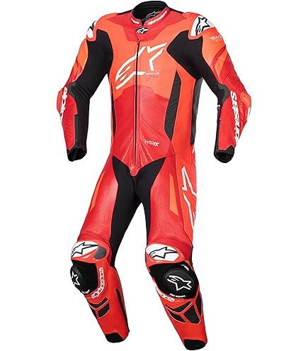 Amazon.com: Alpinestars GP Tech v4 Traje de cuero de una pieza