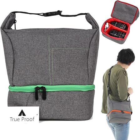 Amazon Trueproof トゥループルーフ カメラバッグ 一眼レフ ショルダー おしゃれ カジュアル グリーン カメラバック ケース 通販