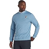 pumagolf Mens Cloudspun Patch Crewneck
