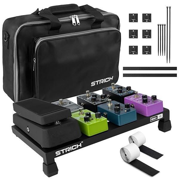 STRICH GUITAR PEDAL BOARD ALUMINUM ALLOY 1.2LB SUPER...