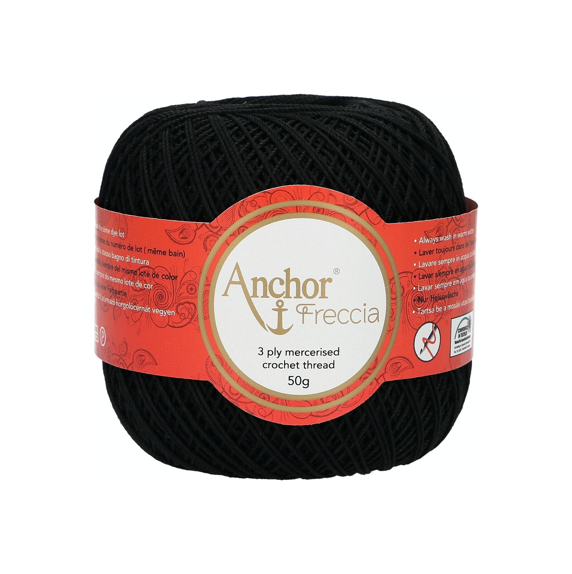 Anchor 4771016-00403 Crochet Yarn, 100% Cotton, 403, One Size, 88 g